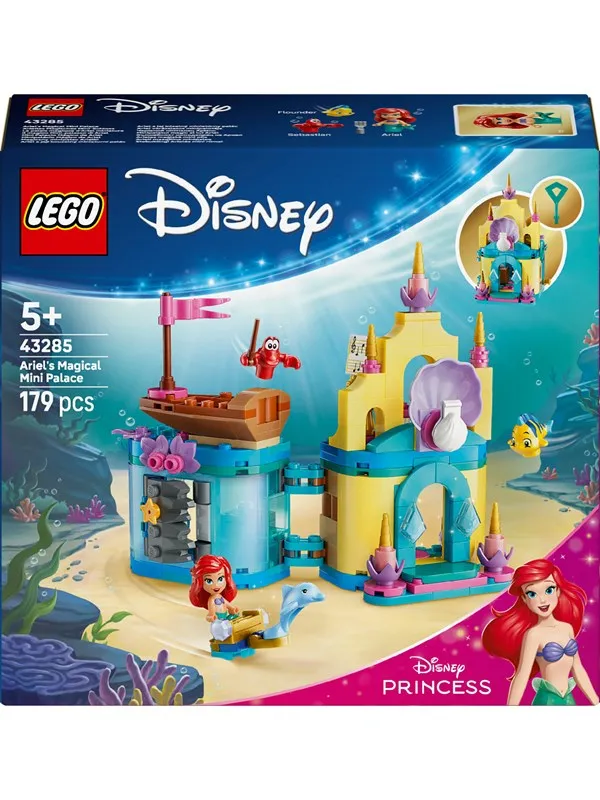 LEGO Disney 43285 Ariels magiske minipalass