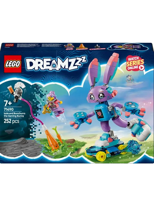 LEGO DREAMZzz 71490 Izzie og gaming-kaninen Bunchurro