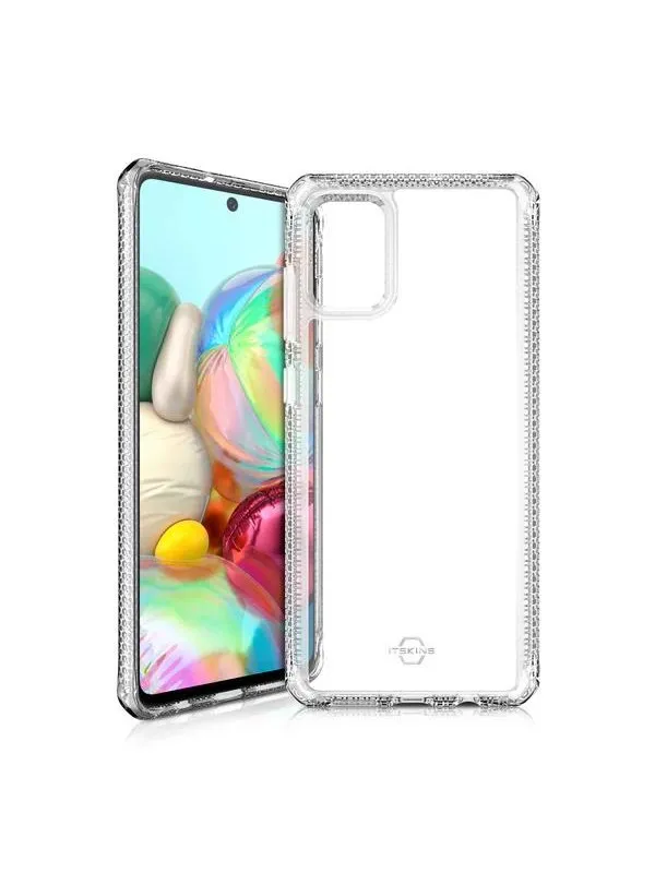 ITSKINS HYBRID CLEAR cover for Samsung Galaxy A71. Transparent
