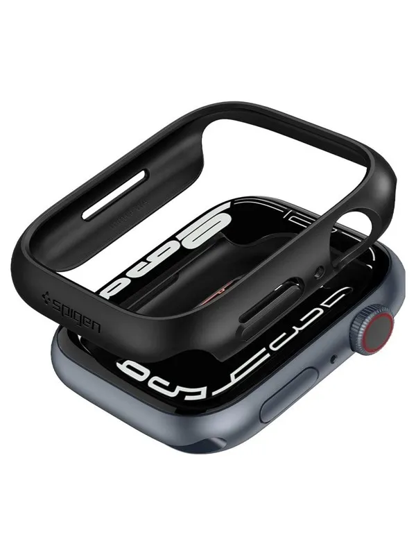 Spigen Thin Fit - black - Apple Watch 9/8/7 41mm