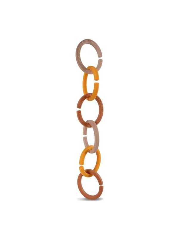 Filibabba Silicone baby loops - Earth