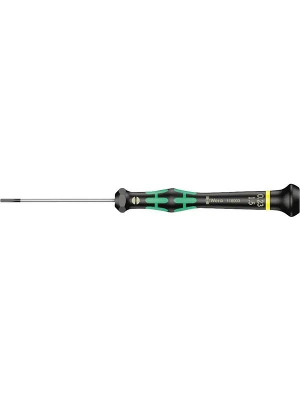 Wera 2035 Screwdriver for slotted screws for electronic applications 0.23 x 1.5 x 60 mm