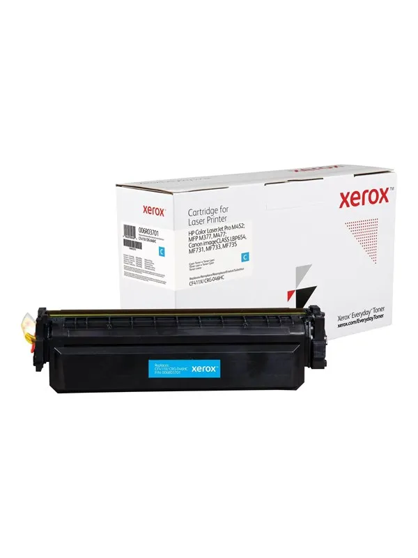 Xerox 006R03701 / Alternative to HP 410X / CF411X Canon CRG-046HC Cyan Toner- High Yield