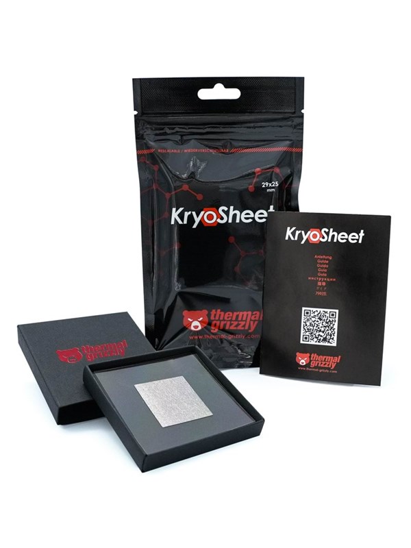 Thermal Grizzly KryoSheet thermal pad - 29 x 25 mm - Termisk plate