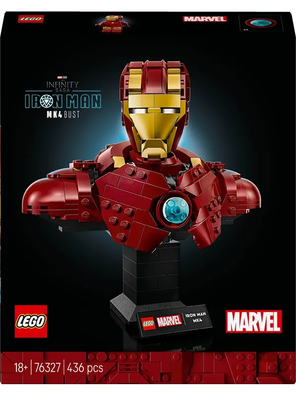 LEGO Super Heroes Marvel 76327 Byste av Iron Man MK4