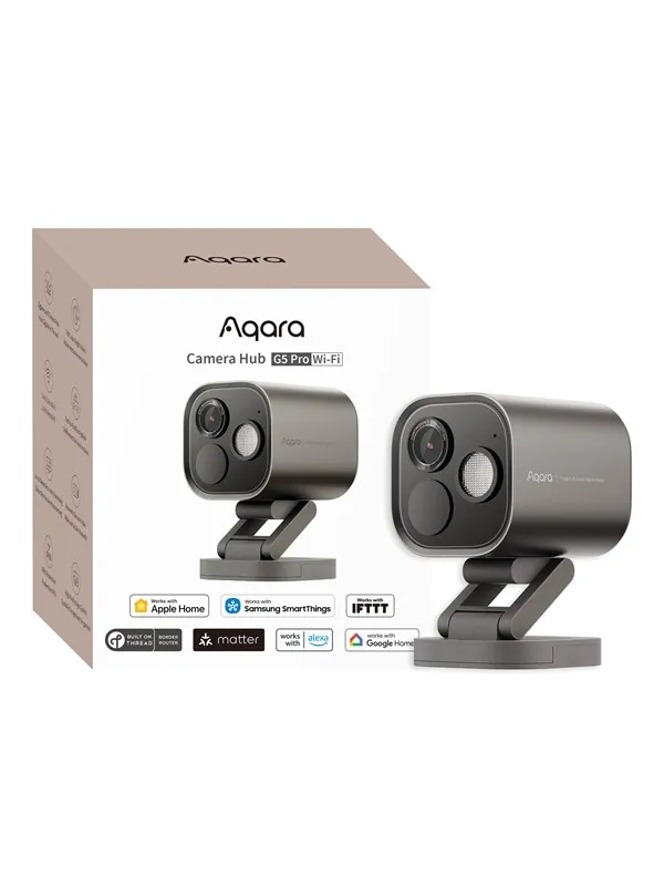 Aqara Camera Hub G5 Pro, WiFi, Skyggegrå
