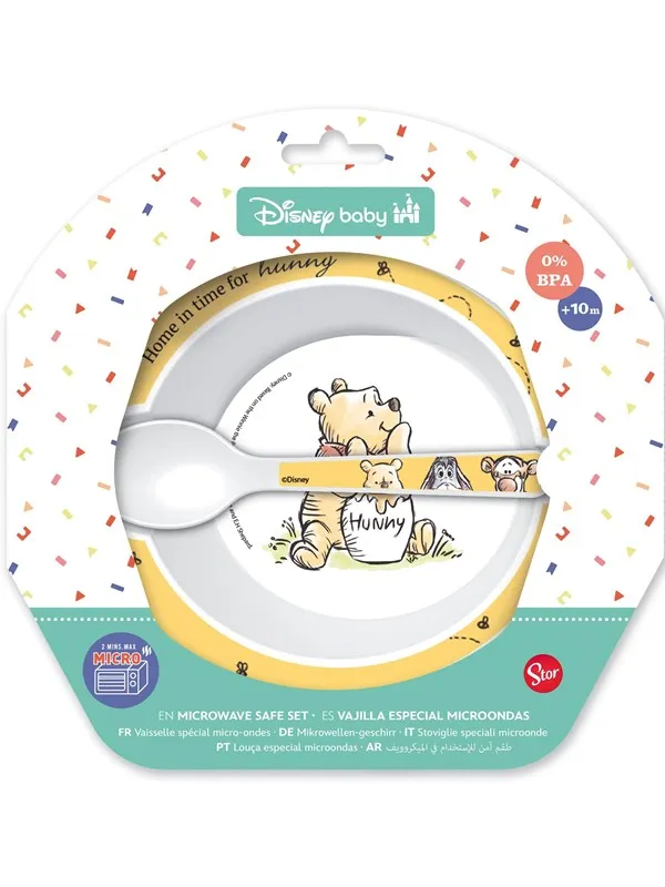Euromic BABY Toddler 2-pc. SET bowl + spoon WTP