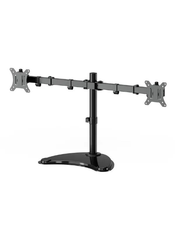 Gembird Dual monitor desk stand - 13" - 32"