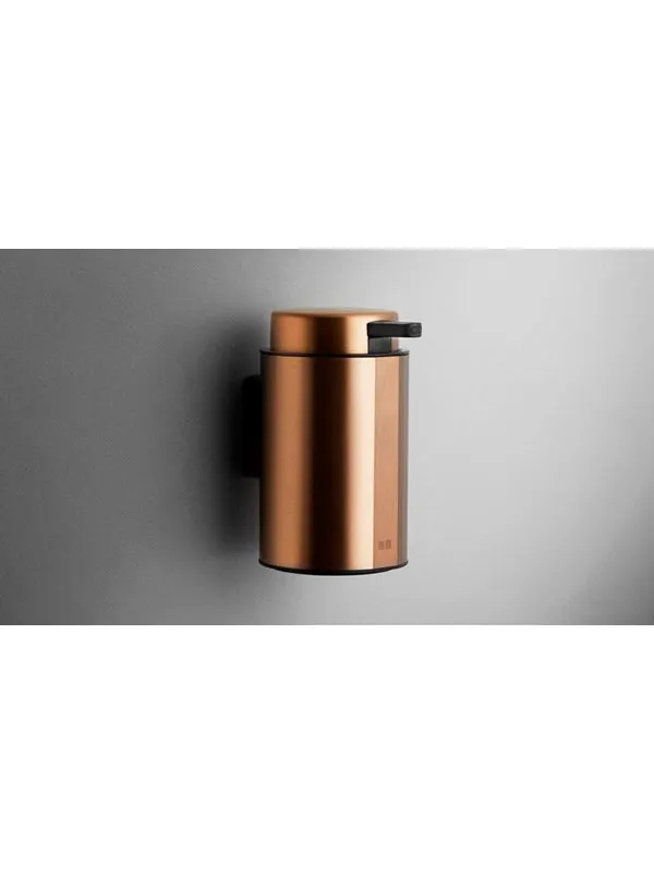 Unidrain Reframe Collection Soap Dispenser Wall Mounted Copper