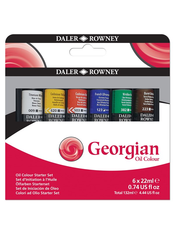 Daler-Rowney Georgian Oil Starter Set 6x22 ml