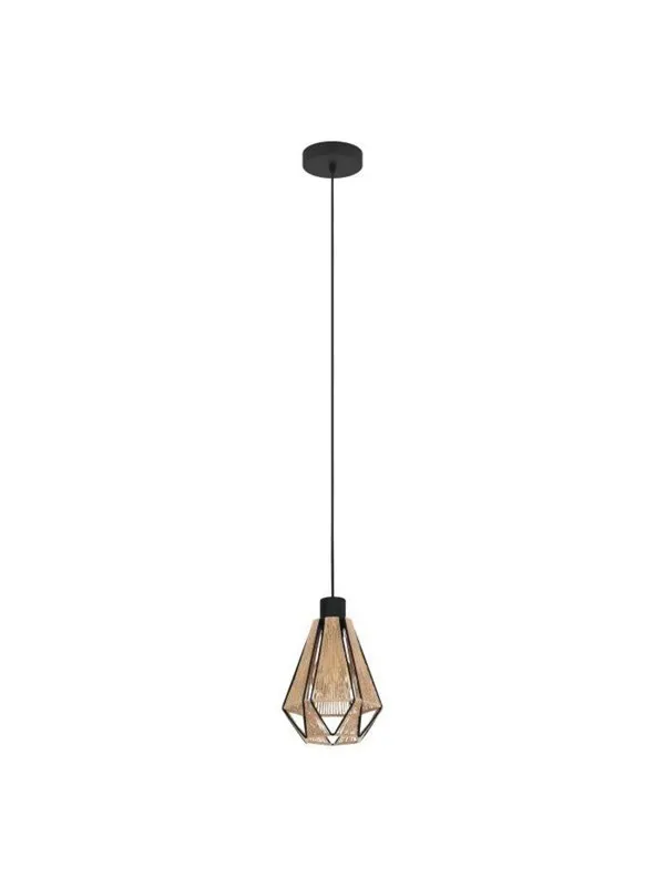 EGLO ADWICKLE pendant black/natural