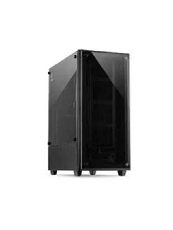 Inter-Tech C-303 Mirror - Kabinett - Tower - Svart