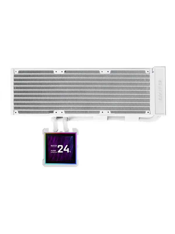 Lian Li Hydroshift II LCD-S 360N fanless - CPU Vannkjøling - Max 28 dBA