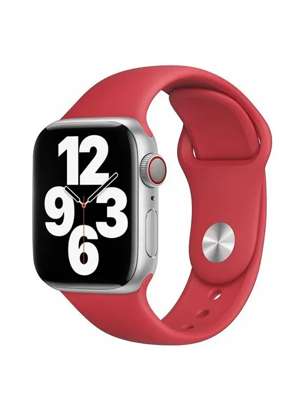 Lippa Apple Watch Silicone strap 42/44/45/49 Red