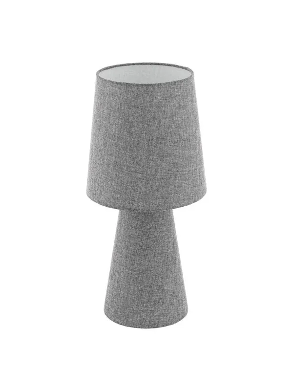 EGLO CARPARA BORD 2L H470 GRÅ