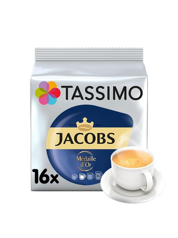 Tassimo Pods Jacobs Medaille d'Or - 16 pcs
