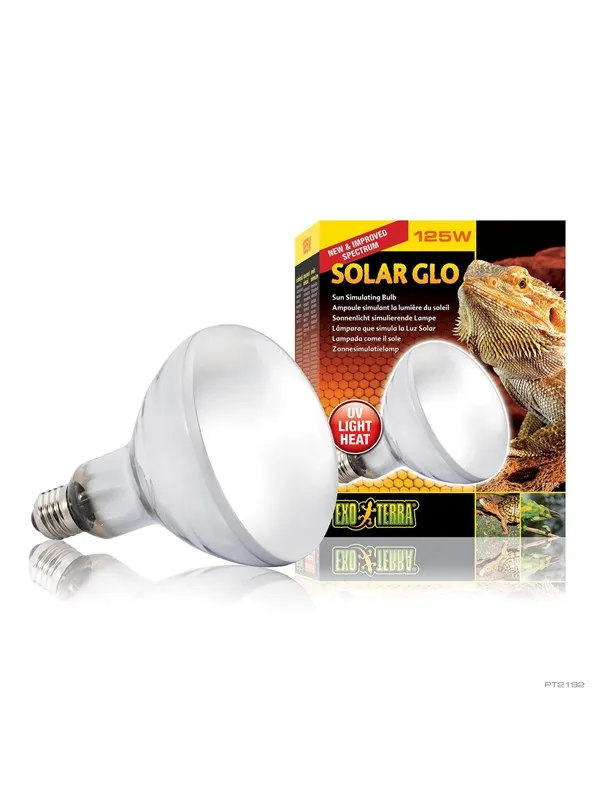 EXO TERRA Solar Glo Wide Beam 125W Sun Simulating Bulb