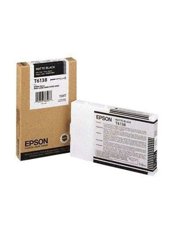 Epson T6138 Matt Black - Blekkpatron Matt svart