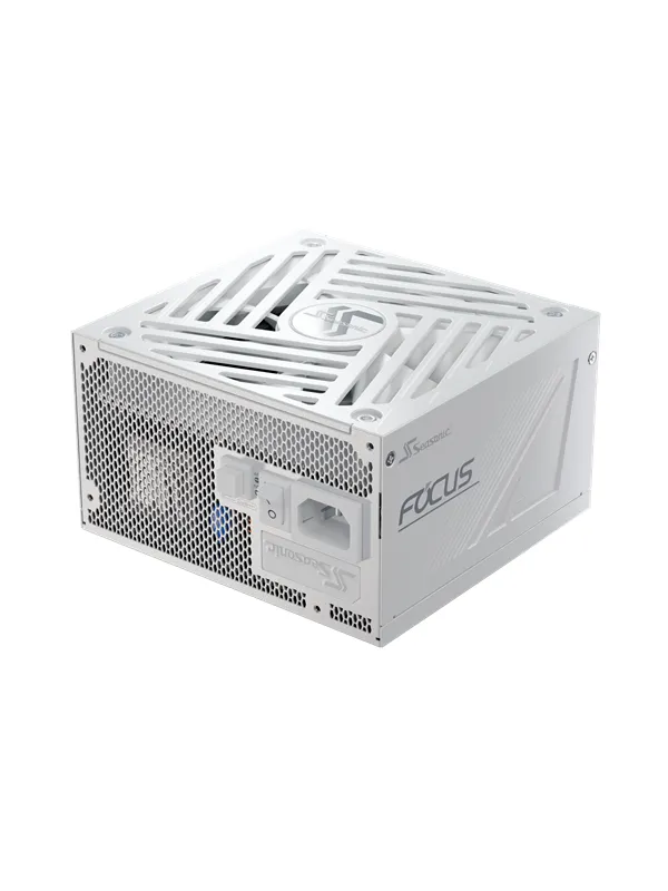 Seasonic FOCUS GX-750 White Strømforsyning (PSU) - 750 Watt - 135 mm - ATX 3.1 - 80 Plus Gold sertifisert