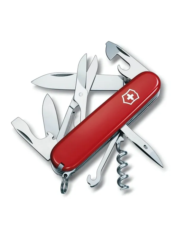 Victorinox Medium Pocket Knife Climber Red