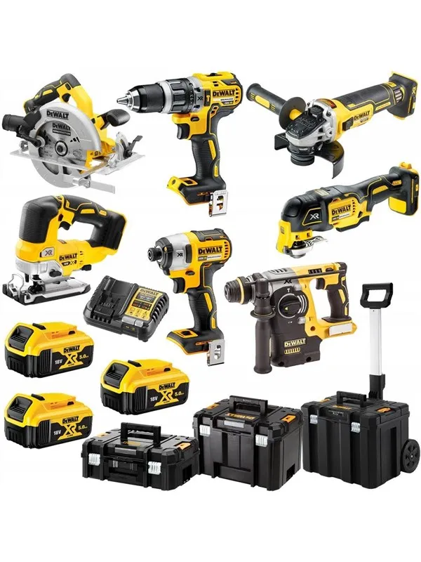 Dewalt Cordless 7-Tool Combo Set