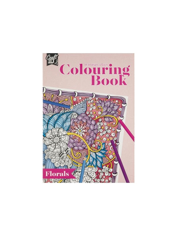Creative Craft Group Coloring book Mandala A4 120g 64 pages.FLOWER