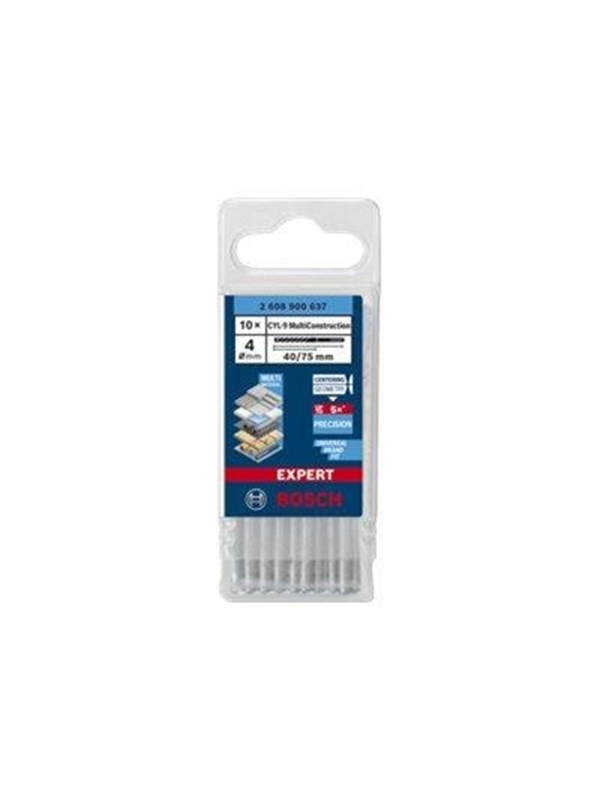 Bosch BOR CYL MULTICONSTRUCTION 4X75MM 10 STK