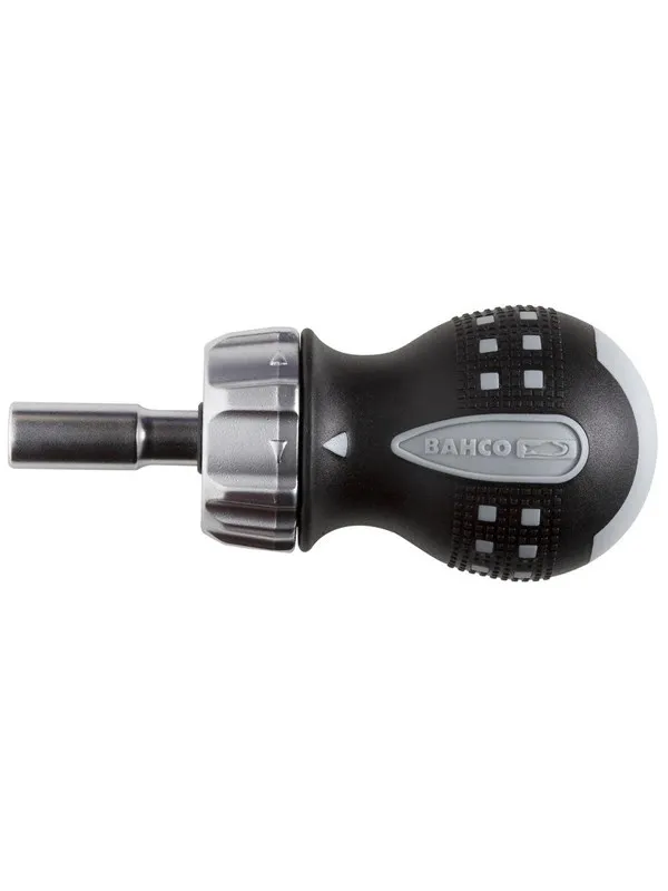BAHCO Stubby ratcheting screwdr