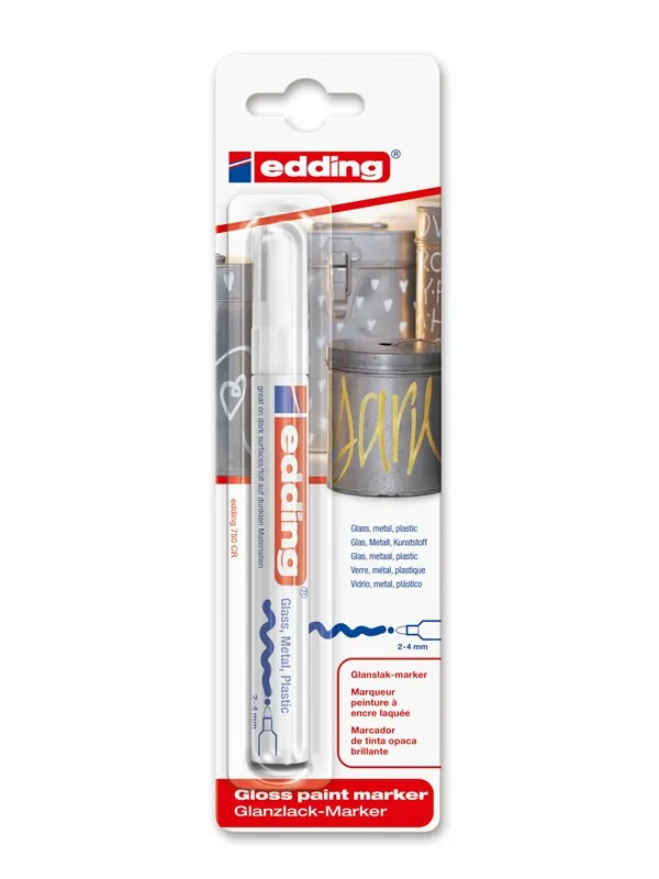 Edding e-750 paint marker white