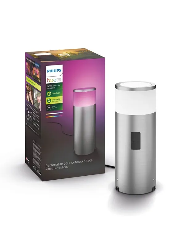 Philips Hue Outdoor Calla Pedestal - Inox - Extension