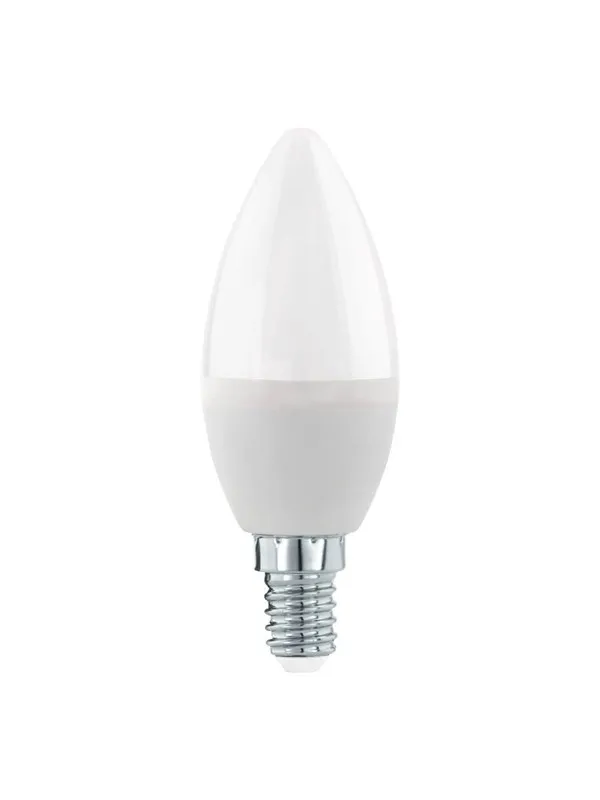 EGLO LED-lyspære C37 Candle 5.5W/830 470 lumen matt dimmable E14