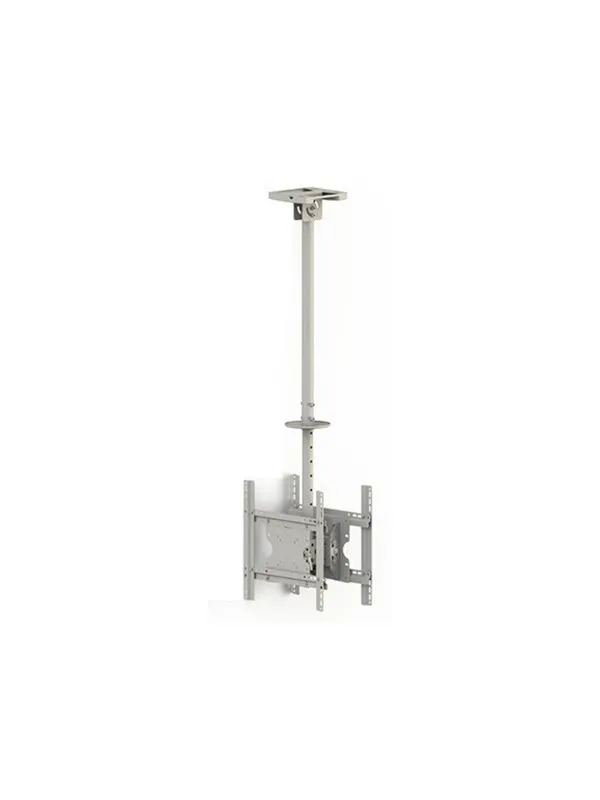 Multibrackets M Public Ceilingmount Medium Back to Back 3000 White - Max 50 kg - recommended for 55"