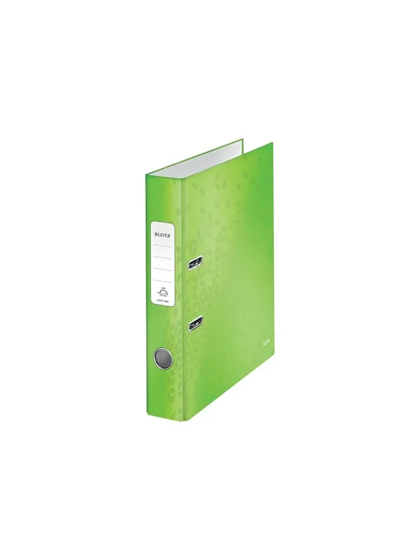 Leitz Smalordner  180° WOW Laminert kartong A4/50mm Grønn