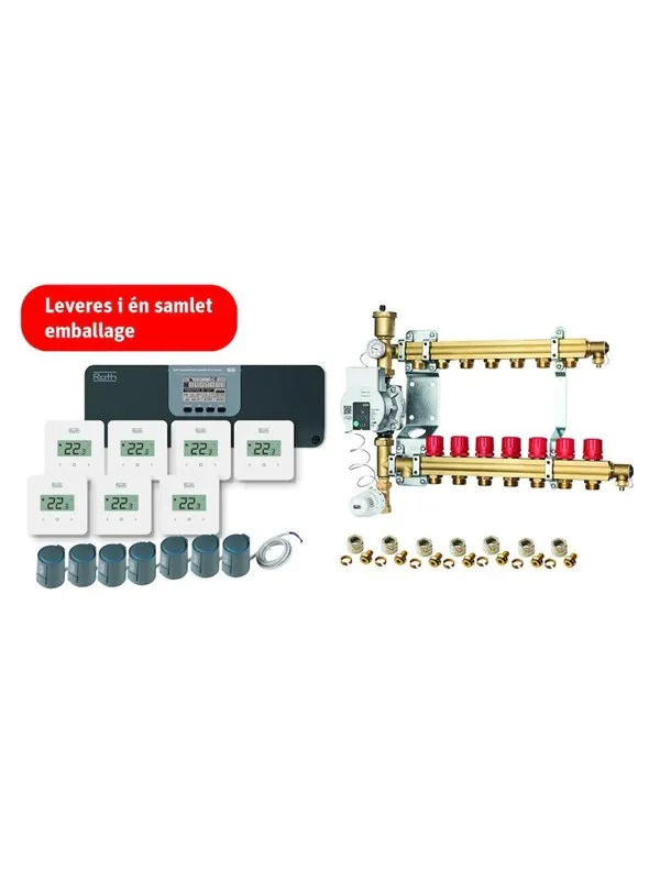Roth Touchline SL complete wireless heating package, 7 rooms