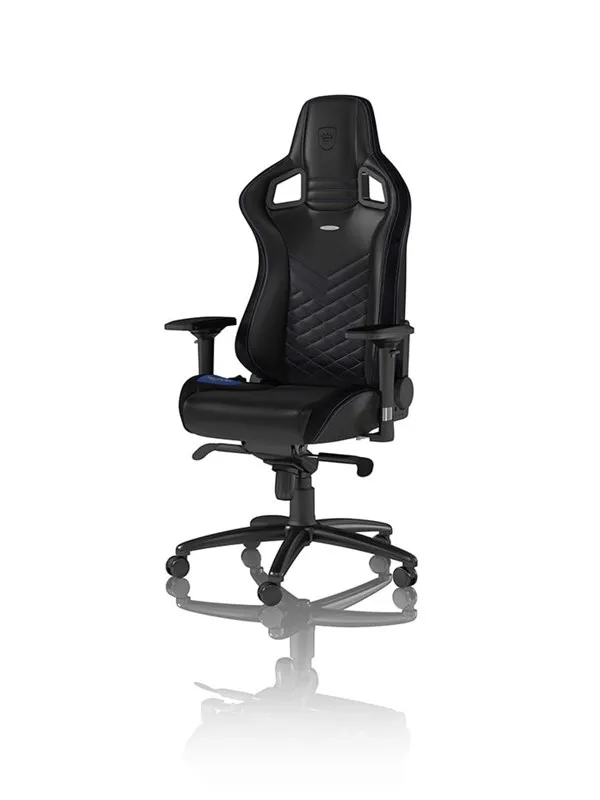noblechairs EPIC Series - Black / Blue Gamingstol - Svart/Blå - PU-lær - Opptil 120 kg