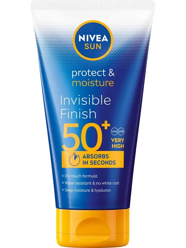 Nivea Protect & Moisture Invisible Finish SPF 50+ 150ml