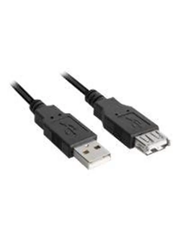 Sharkoon - USB extension cable - USB to USB - 1 m