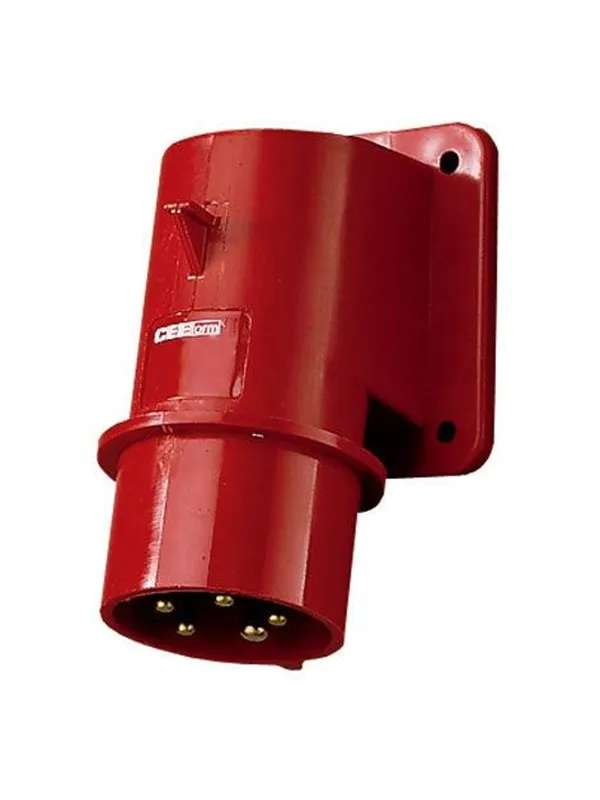 Mennekes Panel mounted inlet 32a5p6h400v ip44
