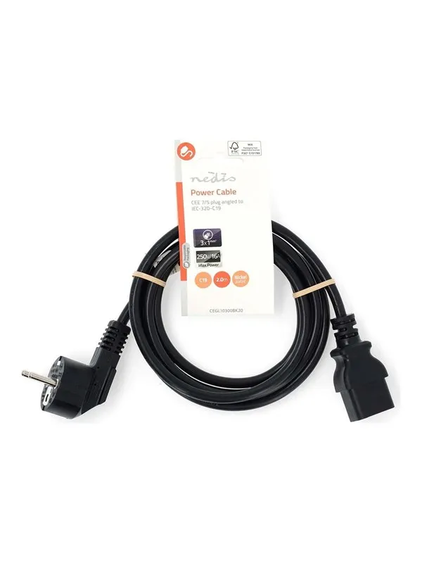 Nedis CEGL10300BK20 power cable