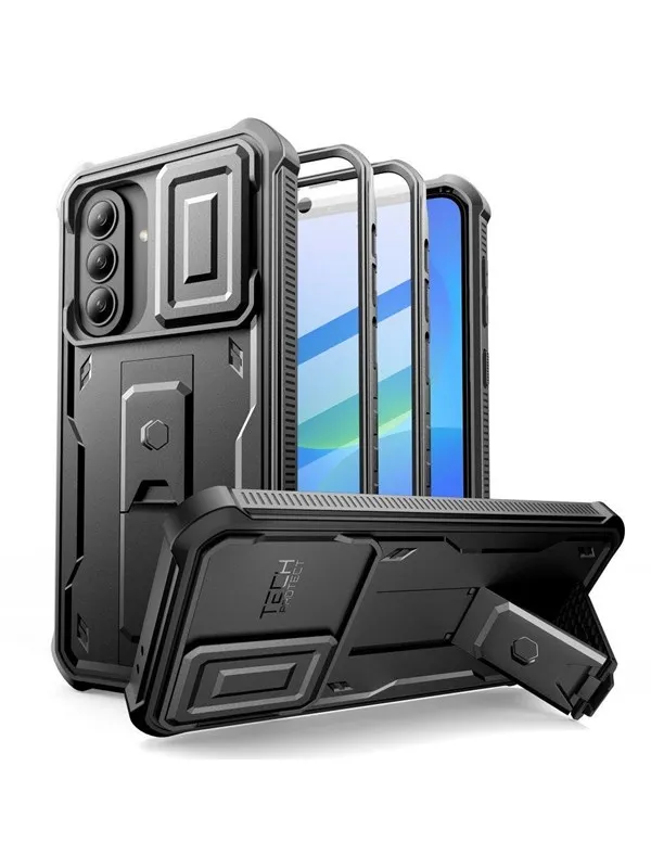 Tech-Protect Kevlar Cam+ 2-Set Case for Samsung Galaxy A36 / A37 5G - Black