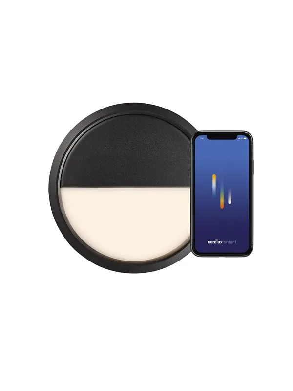 Nordlux Ava Smart Taklampe Sort