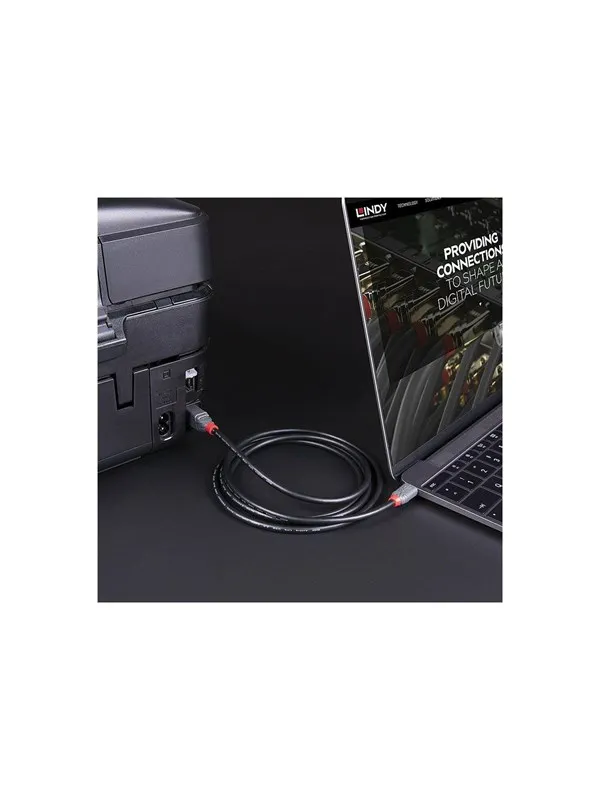 Lindy Anthra Line - USB-C cable - 24 pin USB-C to USB Type B - 1 m