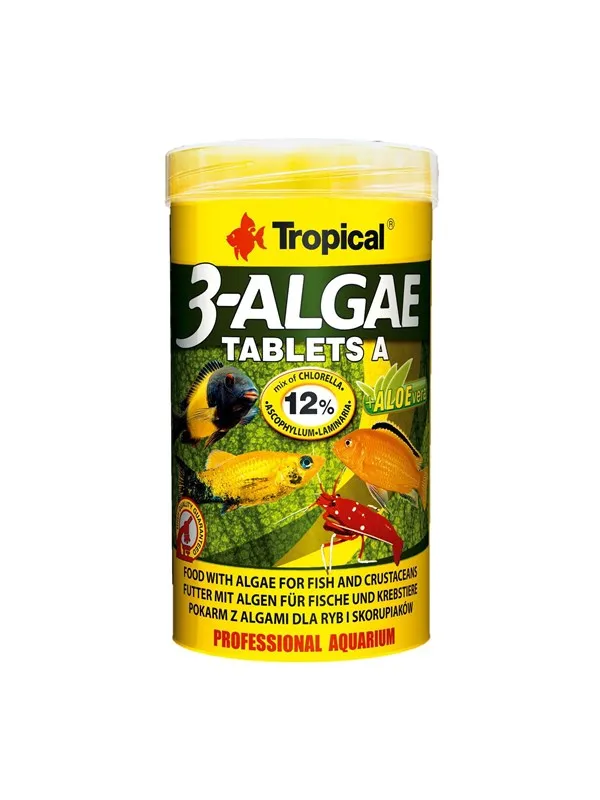 Tropical 3-Algae Tablets A 50 ml. / 36 g.