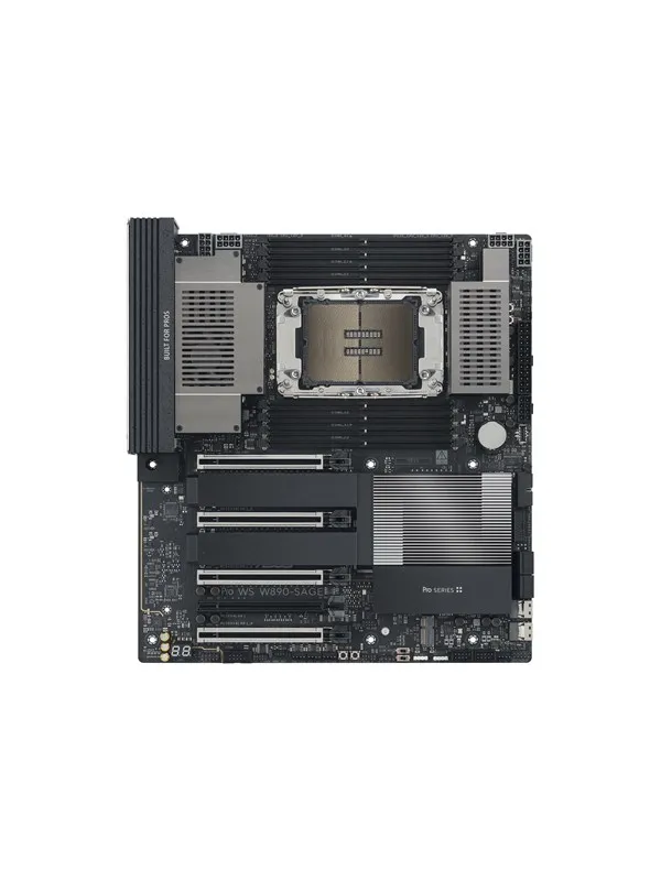 ASUS Pro WS W890-SAGE Hovedkort - Intel W890 - LGA4710-2 Socket socket - DDR5 RAM - SSI (Server)