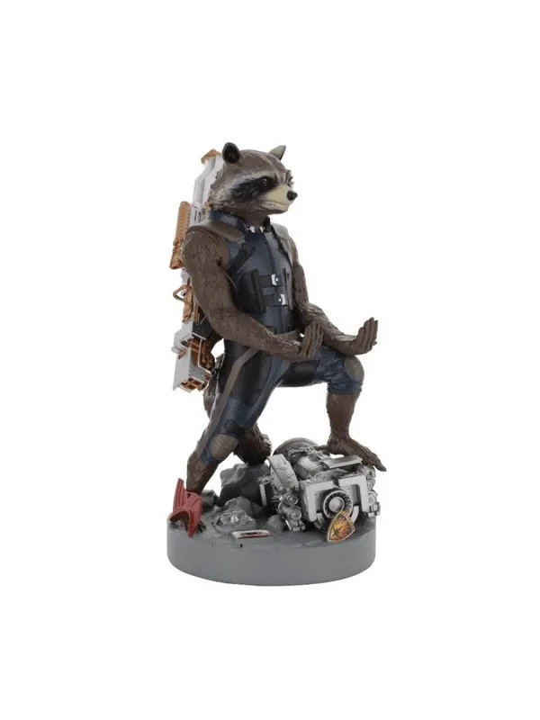 Cable Guys Guardians of The Galaxy: Rocket Cable Guy Original Controller and Phone Holder 21.5cm - Miscellaneous Tilbehør til spillkonsoll