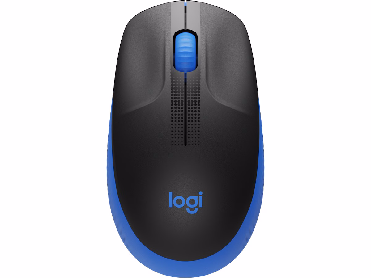 Logitech M190 Trådløs mus i full størrelse blå
