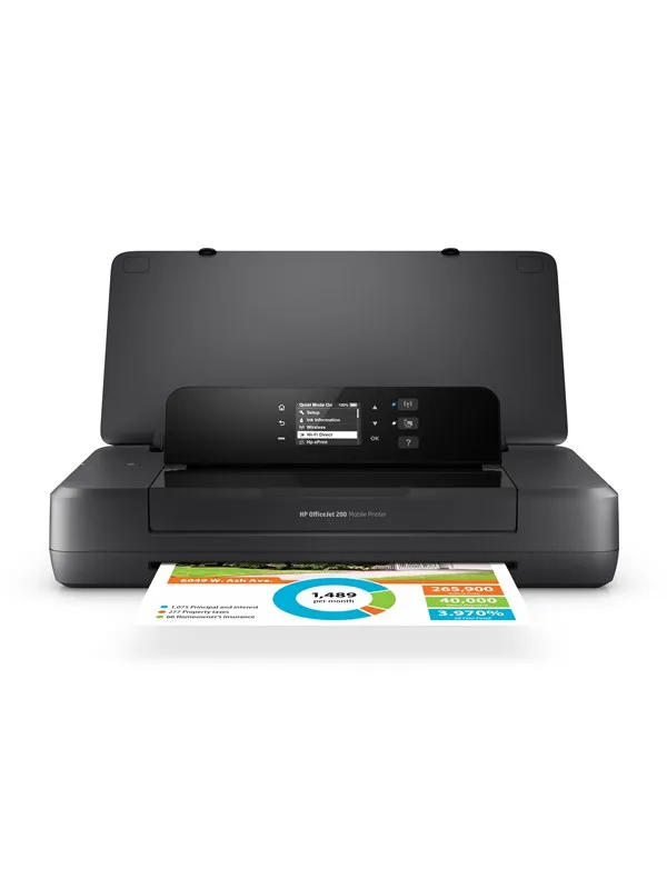 HP Officejet 200 Mobile - Color Inkjet - A4 - Wi-Fi - Farge - Blekk