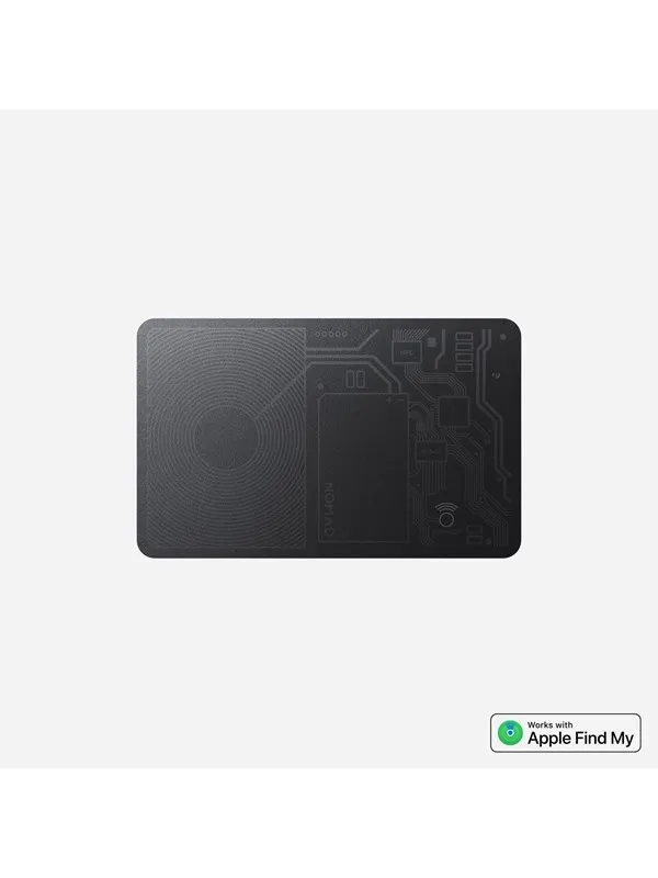 Nomad Tracking Card Air - Find My | Black | V2