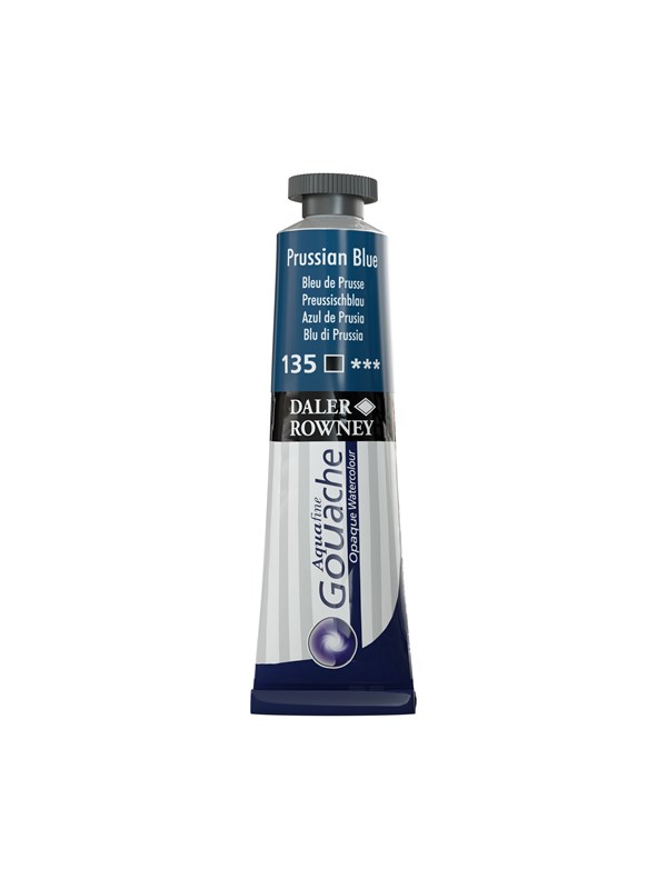 Daler-Rowney Aquafine Gouache 15ml Prussian Blue