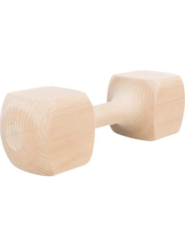 Trixie Wooden retrieving dumbbell angular 25 cm approx. 650 G
